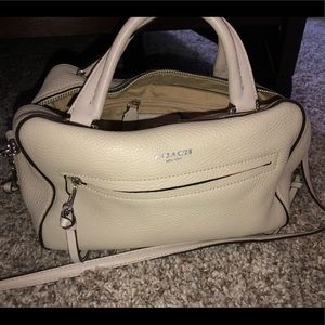 Leather Coach Handbag